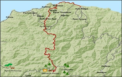 מסלול אופניים Troodos